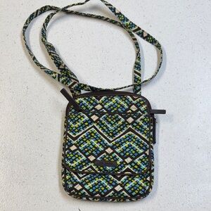 Vera Bradley Mini Hipster in Retired Rain Forest Pattern Bag